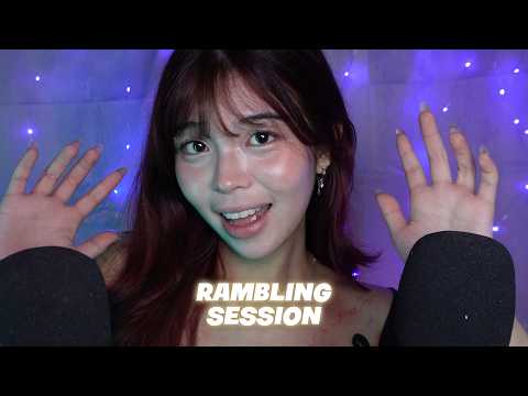 Cozy Rambling ASMR! (life updates, chatting, asmr)
