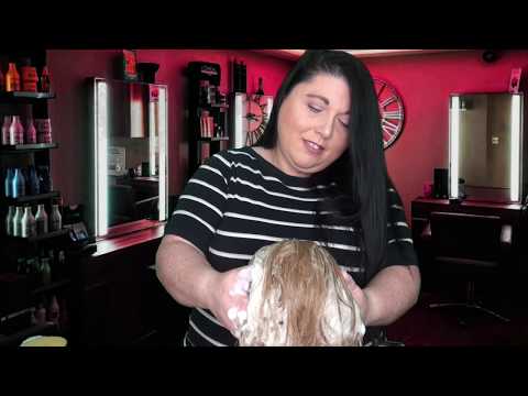ASMR Relaxing Shampoo and Hair Wash Roleplay (Real Hair)