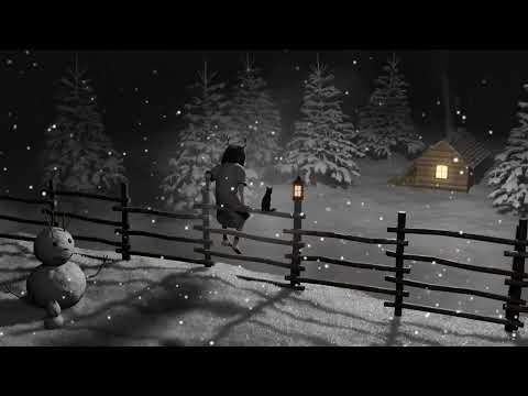 A snowy night, far from everything.