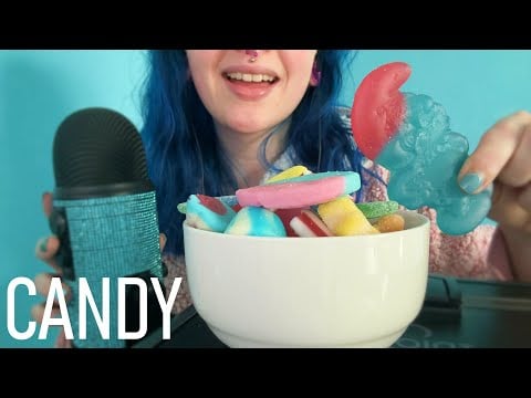 ASMR Eating Pick N Mix Candy Whilst Typing/Clicking 😋🍬
