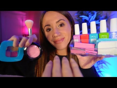 ASMR Plastic Manicure & Makeover 💄 (close personal attention)