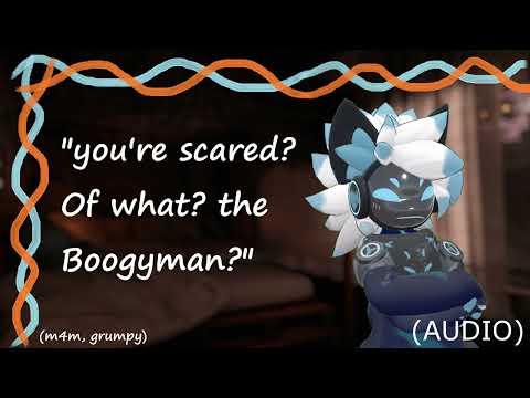 [Furry ASMR] You jump into your grumpy roommates bed after a nightmare [m4m] [grumpy] [sleeping]