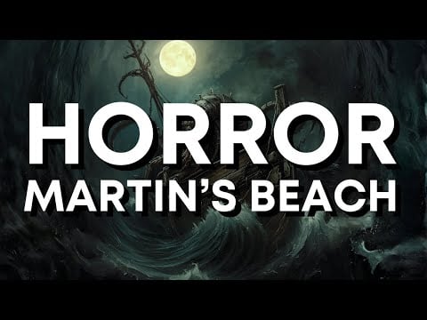 🪼The Horror at Martin's Beach | 31 Nights of Lovecraft (Night 21) | ASMR + Ocean, Ship Ambiance