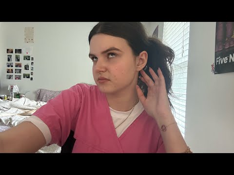 asmr rude receptionist roleplay!!