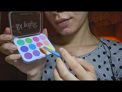 ASMR Maquiagem Relaxante 💄 | Para Dormir Profundamente 💤