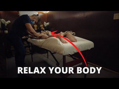 [ASMR] Full Body Massage | Performed by Male Therapist | No Talking