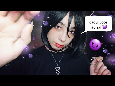 ASMR GAROTA YANDERE TE TRANCA NO PORÃO | ROLEPLAY