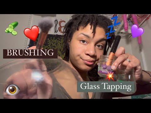 ASMR - Brushing and Glass (Ash)