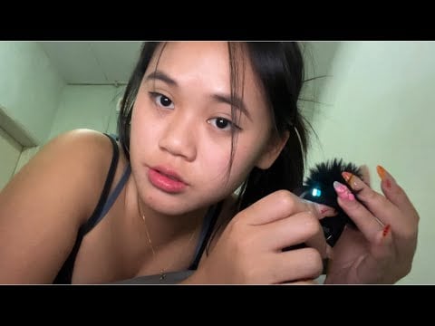 ASMR mini fluffy mic scratching at 12AM (I’m sleepy so you should be too) 