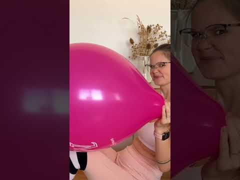 POP or NOT ?! 😮🎈 ASMR BLOWING TO Max #asmr #balloon #poppballons
