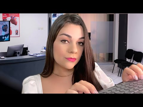 ASMR POV: VOCÊ FOI NA CONSULTA MÉDICA