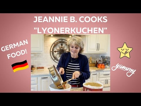 COME COOK WITH ME!  Making Lyonerkuchen - a Delicious German Dish! 🇩🇪