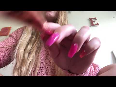 ASMR Nail Tapping & Hand Movements!