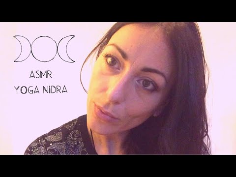 ASMR GUIDED BODY SCAN | YOGA NIDRA | WHISPERS | ASMR TRIGGER WORDS | YOGIC SLEEP ✨