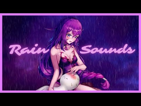 ASMR | Soft chatting ASMR with rain sounds~🌧️