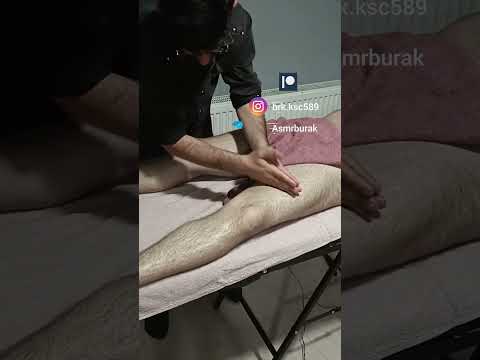 TURKISH MASSAGE THAT RELAXES THE FRONT LEGS VERY MUCH #satisfying #relaxing #asmr #shorts #massage