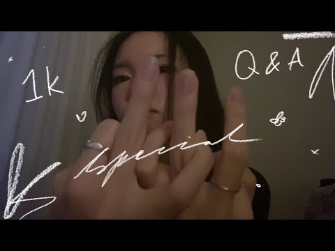 ASMR Q&A video :3 ( camera tapping + rambling )