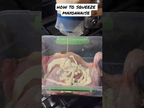 How To Squeeze Mayonnaise