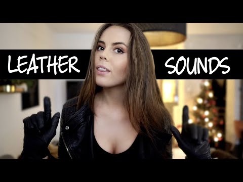 ASMR Leather Sounds (Jacket & Gloves)