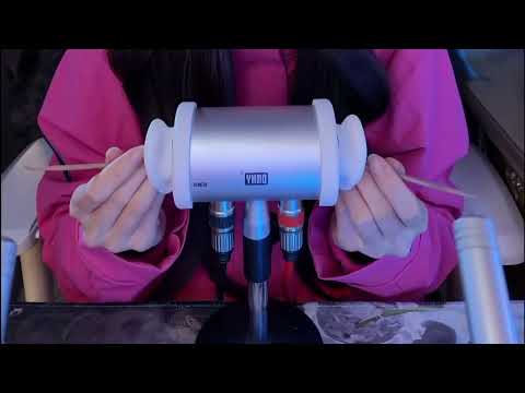 The Most Relaxing Deep Ear Cleaning ASMR Ever with Goose Feather, Facial Sponge & Water Droplets