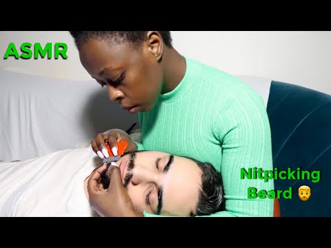 ASMR Nitpicking Beard 🧔