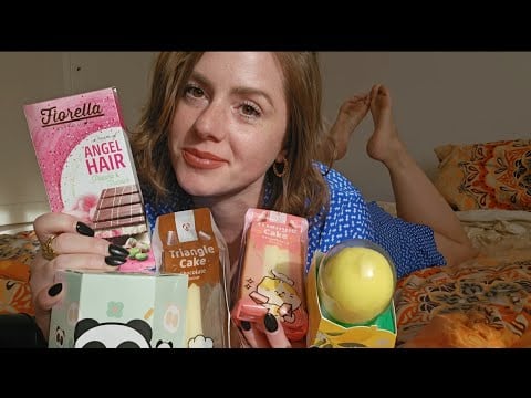 ASMR TRYING SWEEEETS 😋😋