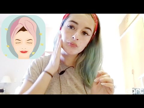 aconpañame a mi limpieza facial 🧖/ASMR💆