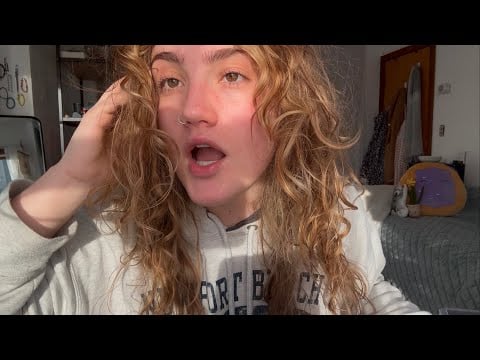 wake up with me ASMR ☀️😋 postive vibes 💗 (morning shed, spiritual chit chat & good morning whispers)