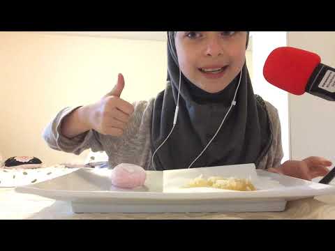 ASMR||Eating Mochi And Honeycomb 🍯