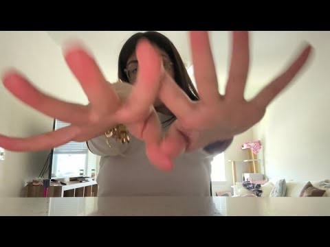 ASMR Fast Hand Movements (Hand Sounds, Jewelry Sounds, Table Tapping+) 