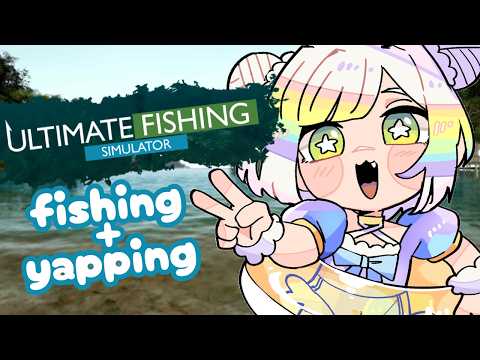 【ULTIMATE FISHING SIMULATOR】told my wife i had to go to the bank... didn't say which one 🐟💙【EN/日本語】