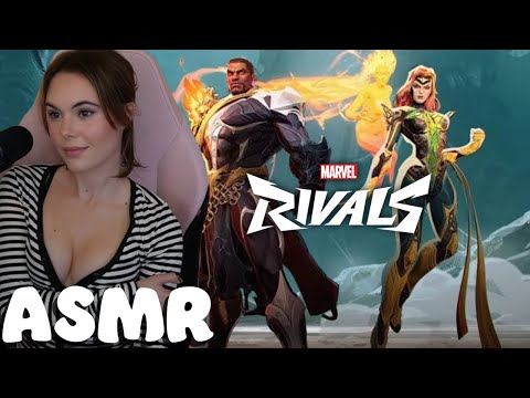 (ASMR) Marvel Rivals Gameplay - soft spoken, keyboard sounds, mouse clicking...
