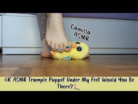 The Ultimate Test: ASMR 4K Trampling Puppet
