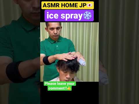 【ASMR】Most relaxing Head Massage / Hiar crack, Ice Spray and Head Supa tool for Sleep