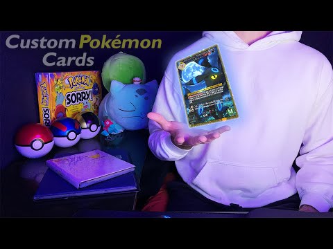 ASMR Tour of My Custom Pokemon Card Set