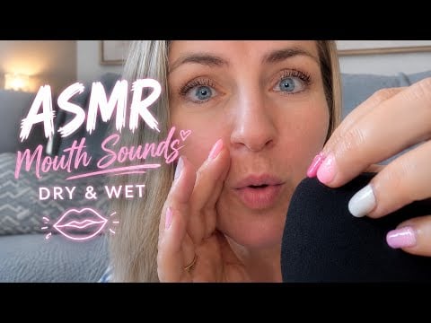 ASMR FAST & AGGRESSIVE MOUTH SOUNDS 👄 Dry & Wet | INTENSE TINGLES