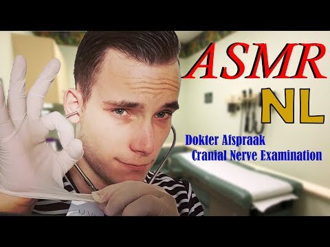 Nederlandse ASMR - Dokter Afspraak Role play | Cranial Nerve Exam  [NL]