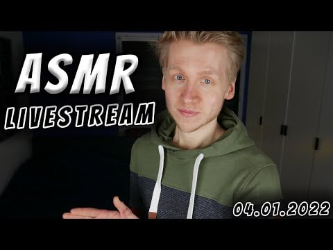 ASMR LIVE | Entspannung mit verschiedenen Triggern! | Livestream vom 04.01.2022