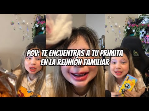 Versión larga - Pov: Te encuentras a tu primita en la reunión familiar