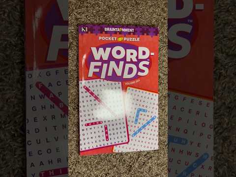 ASMR Tapping On Word-Finds Volume 264 (No Talking) #ASMR #Shorts