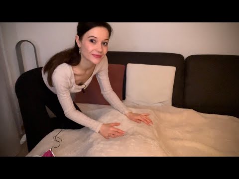 ASMR Full Body Spa Massage POV Feet Hands, Doctor Exam Dermatologist Roleplay (english/german)