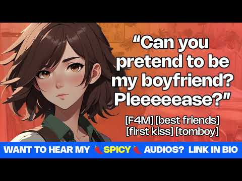 [F4M] ASMR Girlfriend | Fake dating your best friend [first kiss] [friends to lovers] [flustered]
