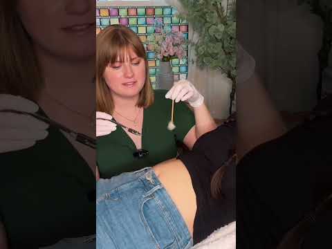New Short-ASMR Stomach Exam RP for Sleep 💙   #asmr #asmrrealperson  #asmrstomach #asmrsounds