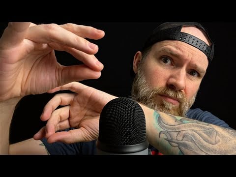 ASMR Hand Sounds and Whispering... What Happened to my Mic?!