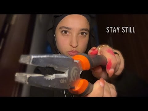ASMR Reconstructing Your Face🛠️🪛(fast and aggressive)