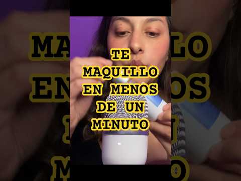 Te maquillo en menos de un minuto ♥️ #asmr #relax #asmrsounds #asmrcommunity #youtubeshorts
