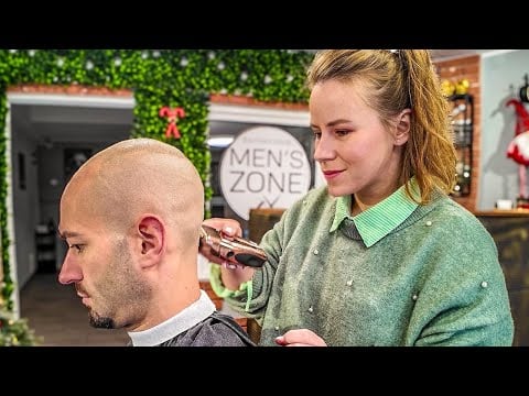 💈Snowy Kraków Sunday calls for a Barbershop Visit 🇵🇱