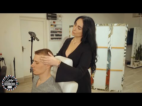 Tranquil ASMR Massage by Barber Lady Helen for Men