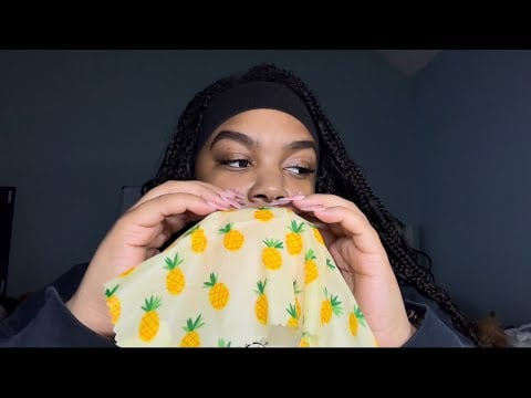 ASMR | Tingly Wax Paper Tapping 🍍 | brieasmr 