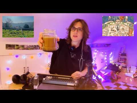 graveyard dirt iced coffee 🪦  What is beyond? (Calm ASMR with music)